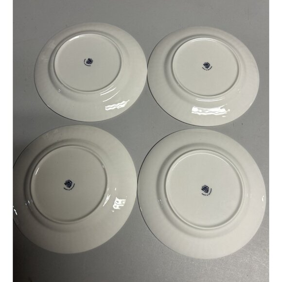 Royal Tara Book Of Kells Ireland Bone China Set 4 Small Plates 6" Celtic Eagle - Picture 4 of 4